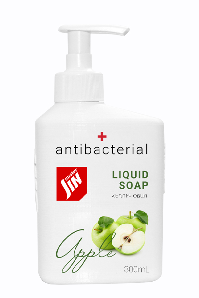 Liquid soap antibacterial apple (300 ml)